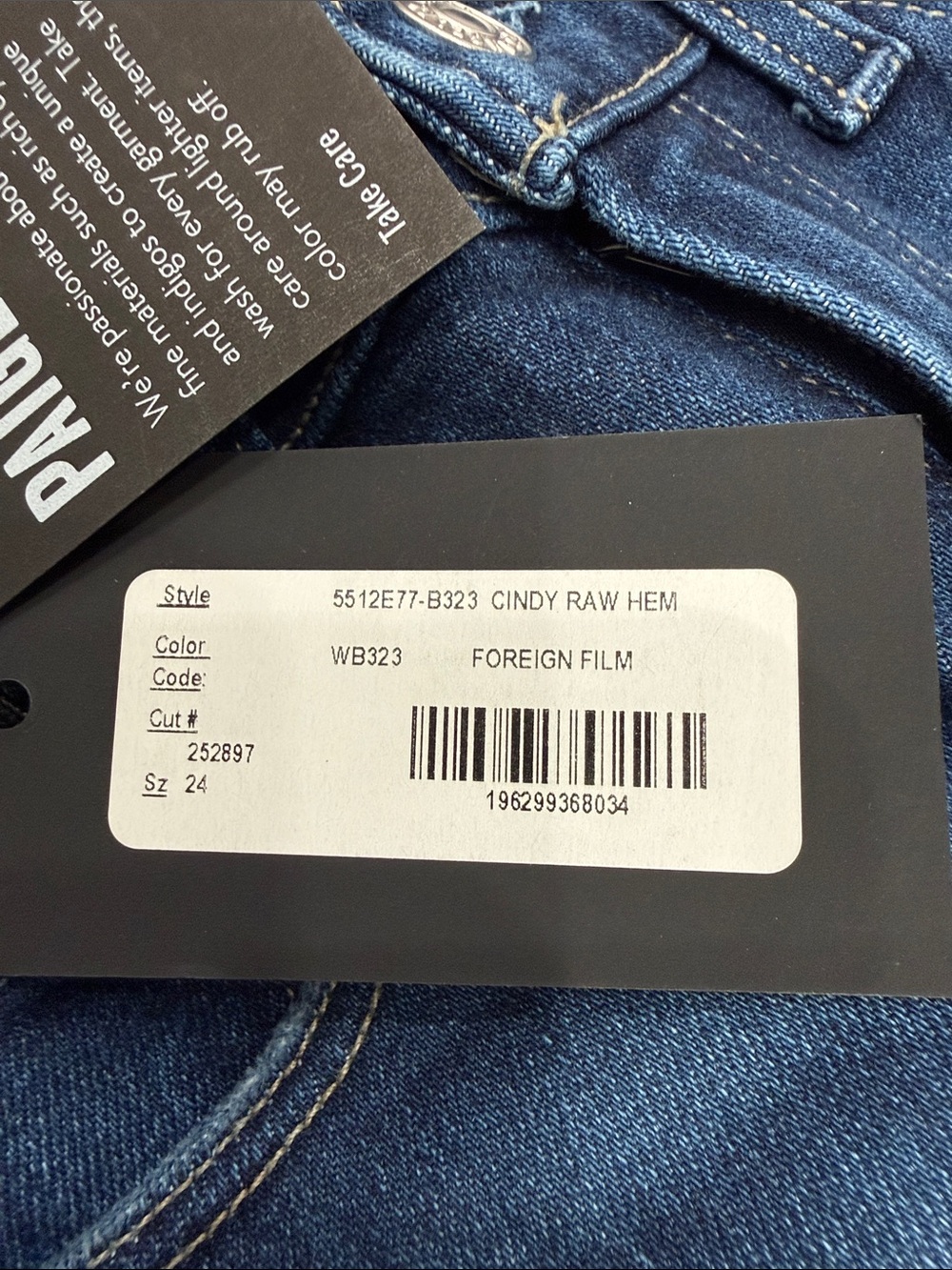 PAIGE Cindy Raw Hem Jeans - Picture 13 of 16